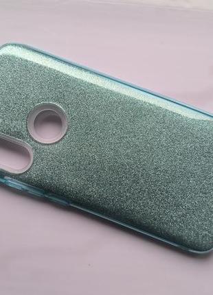 Чехол блестки для xiaomi redmi 7