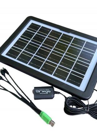 Портативная солнечная панель CL- 680 для зарядки мобильных уст...
