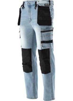 Штани робочі джинс стрейч розмір XXL 106-117 см, ріст-196-204 ...