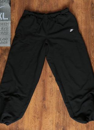 Спортивные штаны nike vintage y2k baggy black drill pants