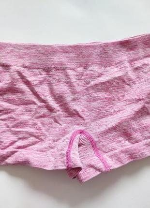 Esmara трусики шорти рожеві жіночі спортивні труси безшовні пі...