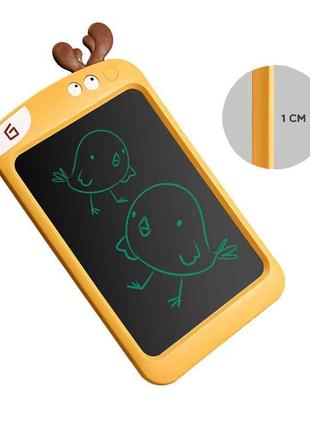 Дитячий планшет для малювання Animals 8.5 дюймів (colors) Yellow