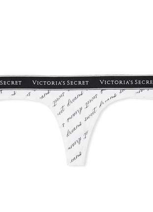 Victoria’s secret victoria secret трусики широкий лого пояс