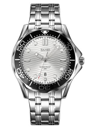 Спортивные мужские часы Skmei 9276SSISI Silver-Silver Steel St...
