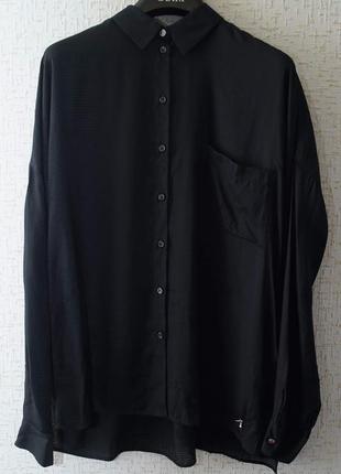 Блуза trussardi jeans черного цвета