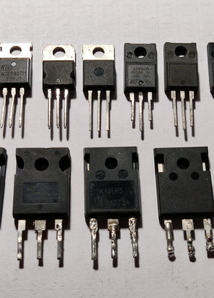 Оригінальні MOSFET та  IGBT транзистори.