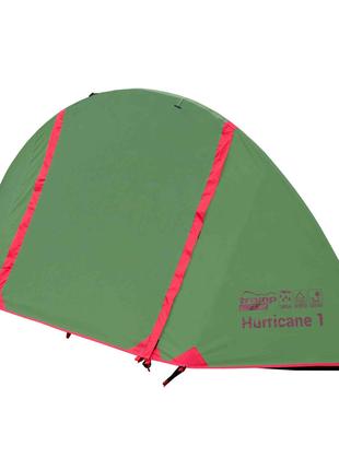 Двухслойная одноместная палатка Tramp Lite Hurricane olive UTL...