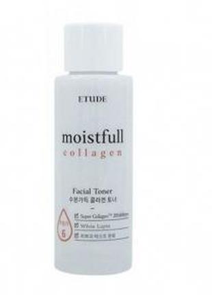 Тонер Etude House Moistfull Collagen Facial Toner, 50 мл