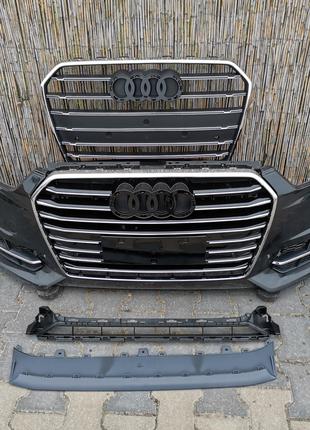 Разборка Бампер передний решетка радиатора Audi A6 C7