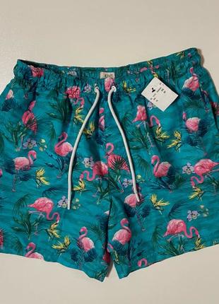 ACW85 Мужские плавательные шорты плавки пляжные в фламинго m l