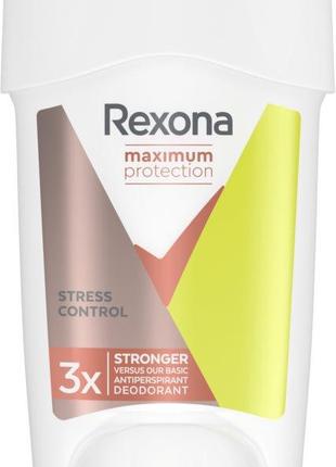 Rexona Maximum Protection Stress Control кремовый антиперспирант