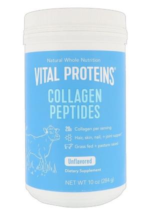 Пептиды коллагена без ароматизаторов, Collagen Peptides, Unfla...