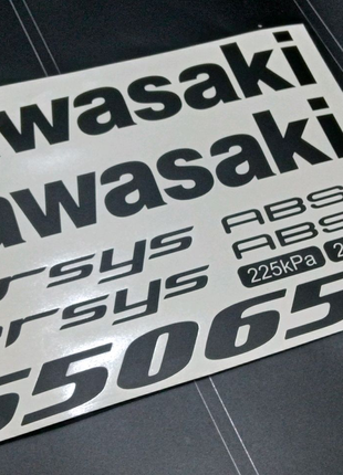 Наклейки на мотоцикл кавасаки версус версис Kawasaki versys