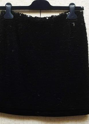 Юбка trussardi jeans черного цвета