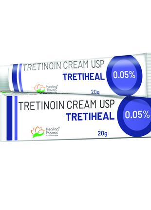 Третиноин крем для проблемной кожи Tretiheal 0.05%, 20г. Treti...