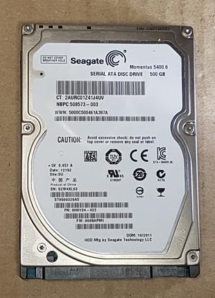 Жесткий Диск 2.5" Seagate 500GB