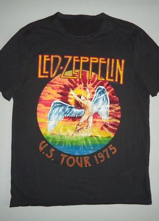 Футболка  led zeppelin vintage us tour 1975 (м) rock