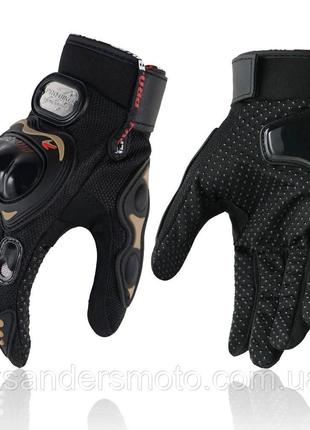 Мото перчатки Probiker Черные Размер XL