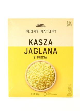 Крупа пшона Plony Natury Kasza Jaglana 4*100 г Польща