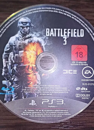 Battlefield 3 на PS 3 ( Ліцензія . рус )