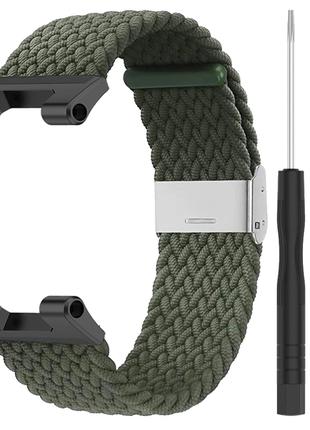 Нейлоновый регулируемый браслет для Amazfit T-Rex и Pro, green