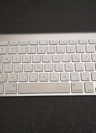 Клавіатура Apple A1314 Wireless Keyboard оригінал Кирилиця