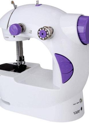Портативная мини швейная машинка 4 в 1 Mini Sewing Machine 201