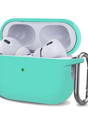 Чехол кейс Apple AirPods Pro 2 Gen 2022 2023 Mint Green MQD83