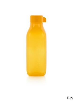 Эко-бутылка 500мл квадратная жёлтая тапервер tupperware