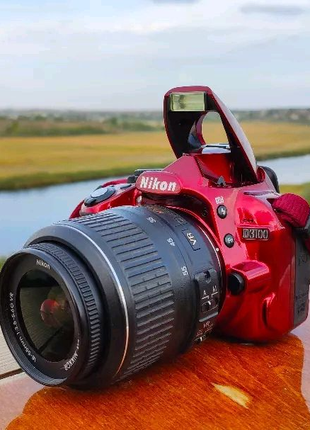 Nikon D3100+Сумка,Красная Зеркалка,Зеркальный Фотоаппарат