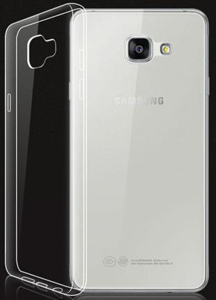 Чехол силиконовый Ультратонкий Epik для Samsung Galaxy A7 (201...