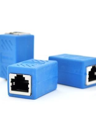 Соединитель RJ45 8P8C мама / мама RJ45 для соединения кабеля, ...