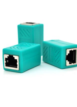 Соединитель RJ45 8P8C мама / мама RJ45 для соединения кабеля, ...