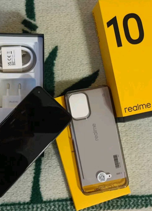 Новий. Realme 10, 8/128,NFC,90Гц AMOLED, 33Вт швидка зарядка,