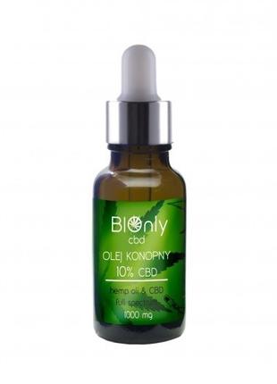 Конопляное масло для лица и тела BIOnly CBD 10%