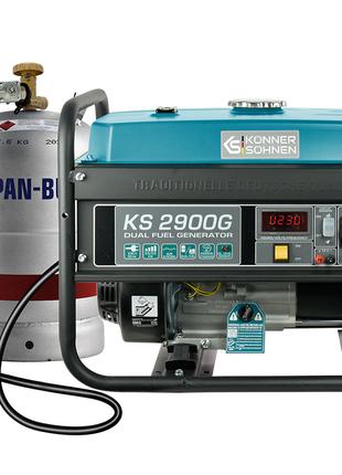 Газово-бензиновий генератор Konner&Sohnen KS 2900G
