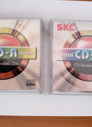 Диски  SKC mini CD-R (2 шт)