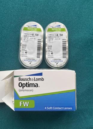 Контактные линзы optima bausch&amp;lomb