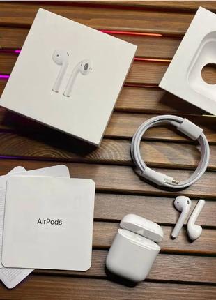 Bluetooth навушники AirPods 2 для Iphone + Чохол у Подарунок