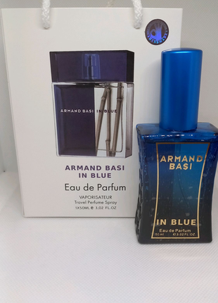 Тестер  armand basi in blue  в подарунковій упаковці 50 мл