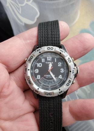 Timex expedition indiglo wr 100m, чоловічий екстремальний годи...