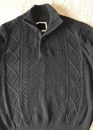 Брендовый шерстяной свитер man by tchiba