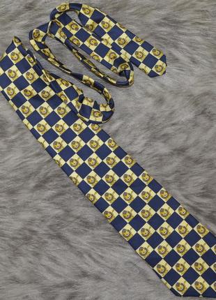 Итальянский, винтажный галстук 100% шелк
