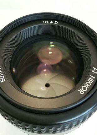 Объектив Nikon AF Nikkor 50 mm f/1.4D