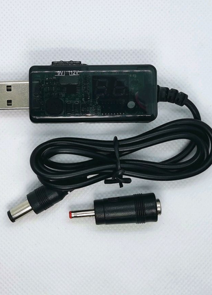 USB перетворювач з 5V на 9/12V з перехідником