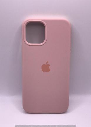 Чохол IPhone 12/12pro Silicone case pink sand 75396