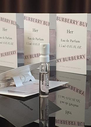 Оригинальный пробник burberry her eau de parfum_1,5ml