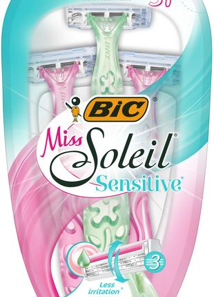 Набір бритв без змінних картриджів BIC Miss Soleil Sensitive 3...