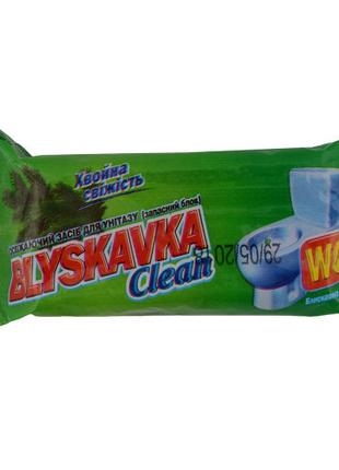 Освіжний засіб для унітаза Blyskavka Clean Хвойна свіжість зап...