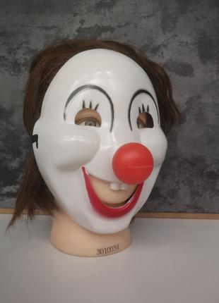 Новая карнавальная маска для взрослого клоун хелоуин хэлоуин